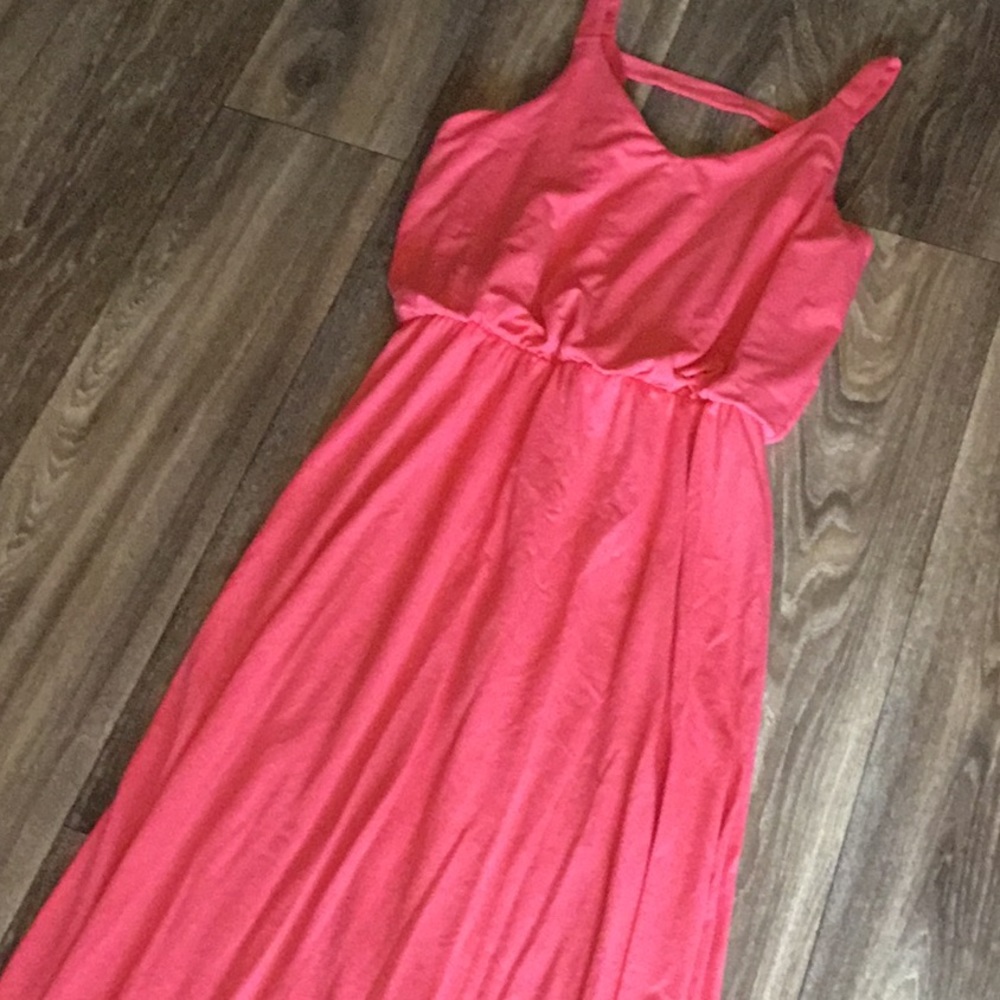 Pink maxi